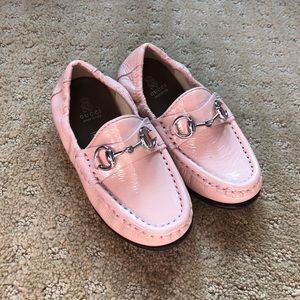 Gucci kids 24 pink shoes